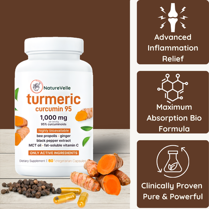 Turmeric Curcumin Capsules (1,000mg)